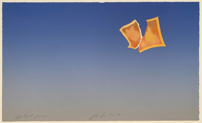 Untitled (Photo Cloud), 1971
Lithograph and screenprint
14 x 23 inches
From edition of 50
Signed and annotated
GO150