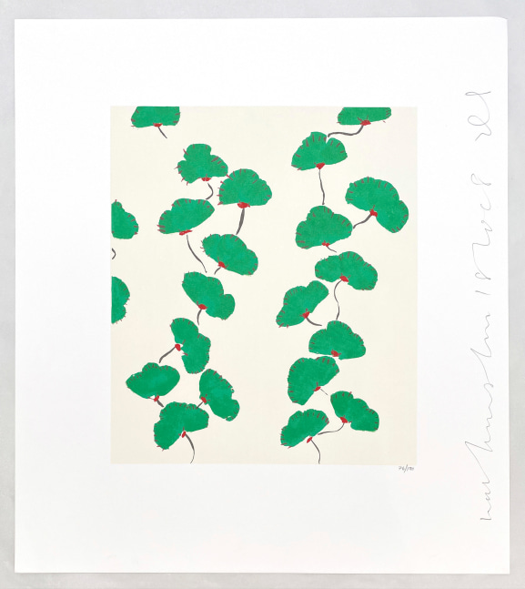 Donald Sultan, Wallflowers (#11)