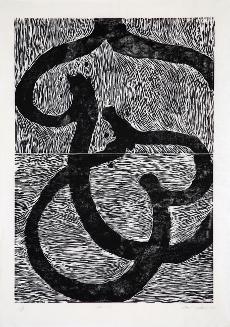 Hapa, 2020
Woodcut
39 x 28 inches
Edition of 8
Signed and numbered
KATA070