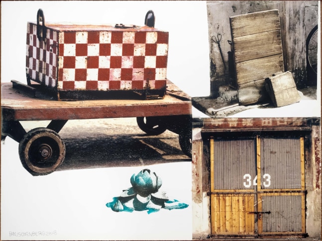 Robert Rauschenberg, Lotus I, Pigmented inkjet
