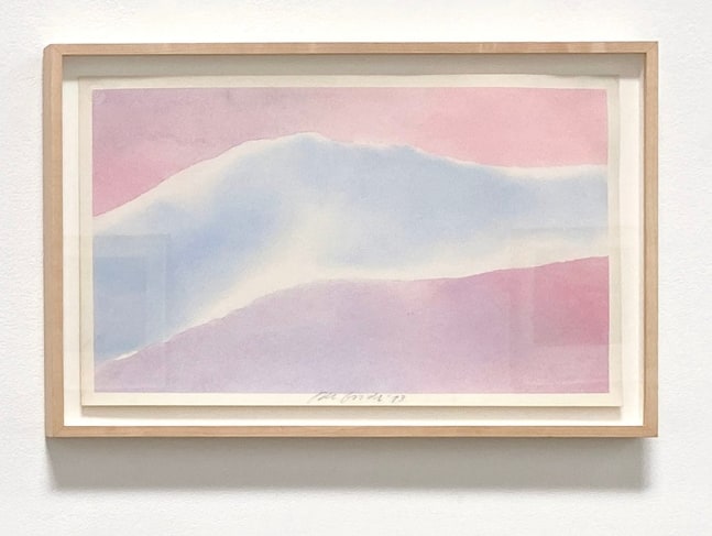 Torn Sky Drawing, 1973
Pastel on paper
13 1/2 x 23 inches
Signed
GO152