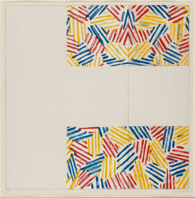 #2 (After Untitled 1975), 1976
Lithograph
30 1/8 x 29 5/8 inches
Edition of 60
Signed and numbered
JOHX175