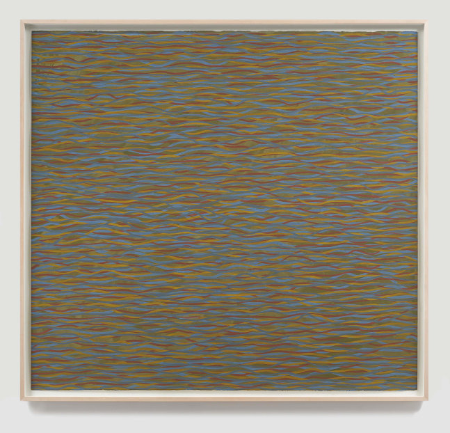 Sol LeWitt (1928-2007)

Horizontal Brushstrokes, 2003

Gouache on paper

60 1/4 x 65 inches, sheet

63 3/4 x 68 1/2 inches, framed