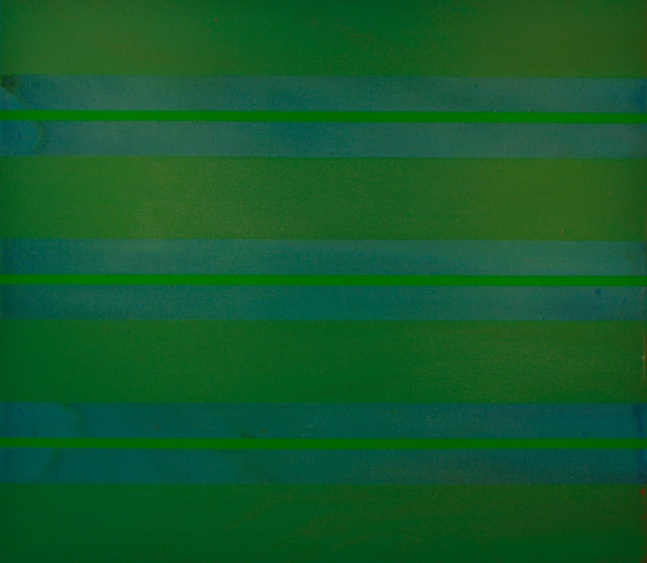 GREEN, 2009
Acrylic on canvas, 45 x 45&amp;quot;
