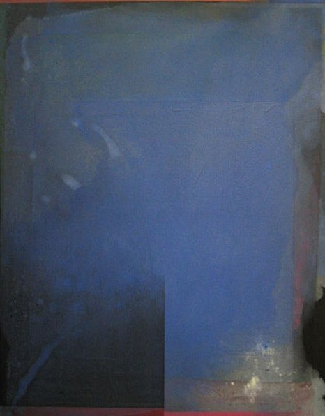 INGLEWEOOD, #2, 1990 Acrylic on canvas, 54 x 42&quot; Private Collection