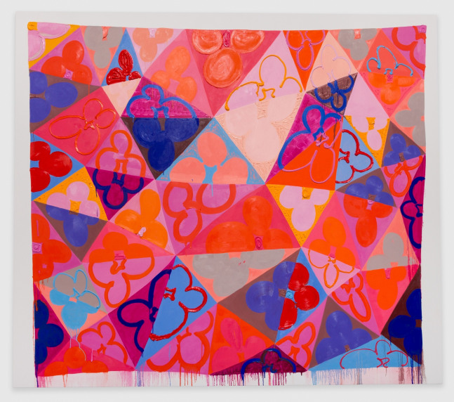 Alpen Glow, 2025
Oil on canvas
84 &amp;times; 96 inches (213.4 &amp;times; 243.8 cm)