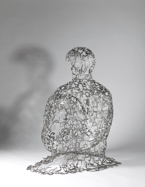 Jaume Plensa (b. 1955)
Self-Portrait as Jonathan Swift III, 2009
Stainless steel
31 &amp;times; 21 &amp;times; 25 1/2 inches (78.7 &amp;times; 53.3 &amp;times; 64.8 cm)
