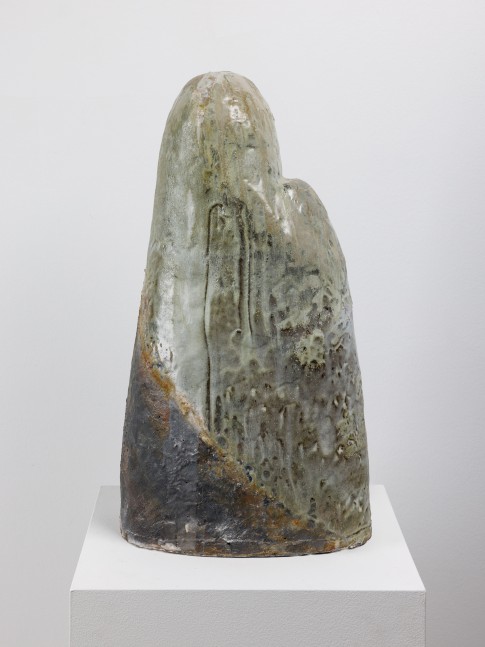 Small Mountain Formation, 2025
Wood-fired stoneware, oxides and glaze
26 1/2 &amp;times; 14 1/2 &amp;times; 11 inches
67.3 &amp;times; 36.8 &amp;times; 27.9 cm