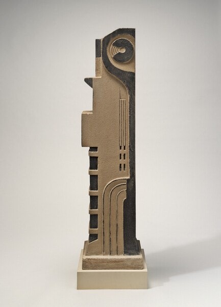 John Storrs,&amp;nbsp;Auto Tower, Industrial Forms (part A),&amp;nbsp;c. 1922.&amp;nbsp;
National Gallery of Art, Washington, DC.