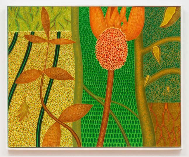 3 Gardens, 1990
Oil on canvas
26 &amp;times; 32 inches
(66 &amp;times; 81.3 cm)