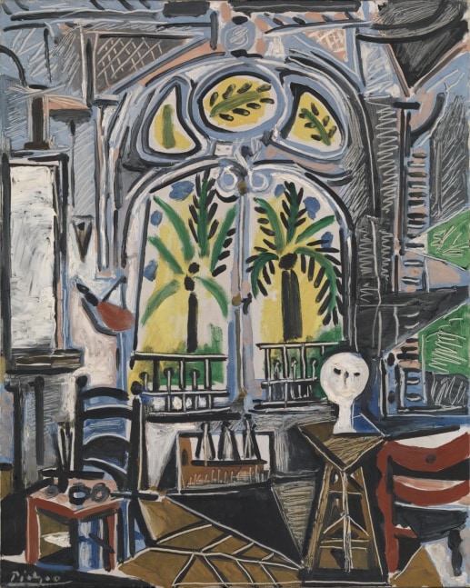 Pablo Picasso, The Studio, 1955. &amp;copy;&amp;nbsp;Succession Picasso/DACS 2020.
Tate Collection.