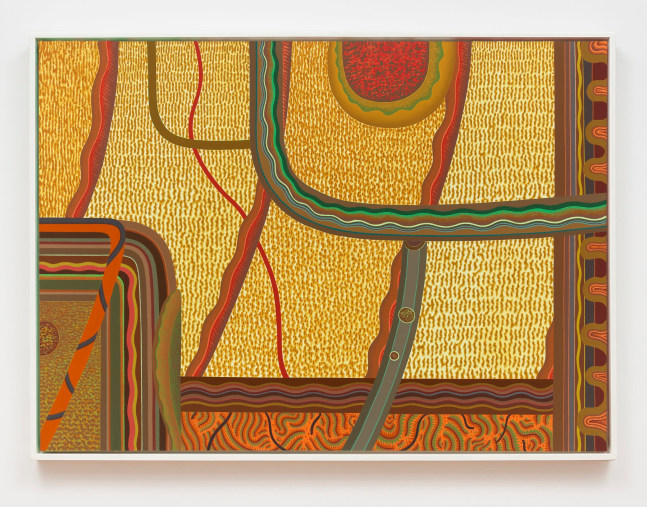 State of Flux,&amp;nbsp;1987
Oil on linen
36 &amp;times; 50 inches
91.4 &amp;times; 127 centimeters&amp;nbsp;