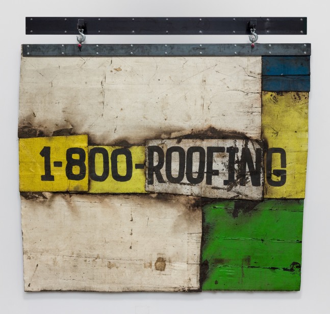 Advertisement, 2025
Rubber, oil-based acrylic and steel
93 &amp;times; 97 1/2 &amp;times; 6 inches
236.2 &amp;times; 247.7 &amp;times; 15.2 cm