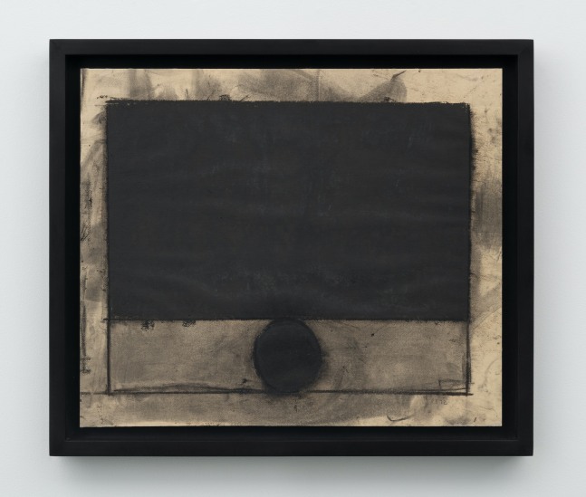 Richard Serra
Untitled, 1972
Paintstick and charcoal on paper laid down on canvas
24&amp;nbsp;&amp;frac14; &amp;times; 28&amp;nbsp;&amp;frac34; in.
(61.8 &amp;times; 73 cm)
&amp;nbsp;