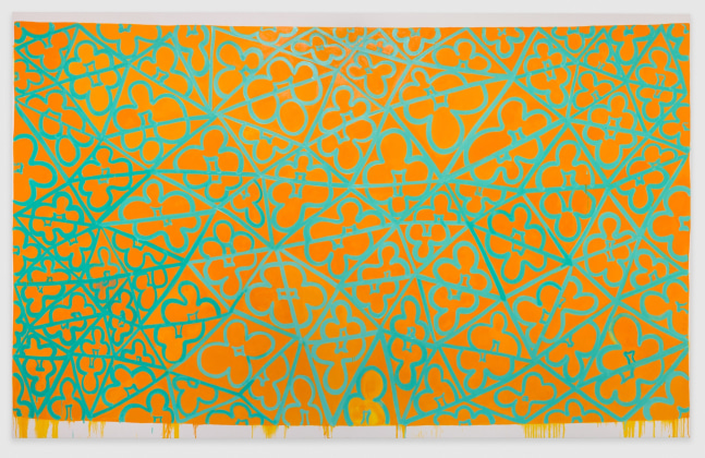 Vitamin C, 2025
Oil on canvas
90 &amp;times; 144 inches (228.6 &amp;times; 365.8 cm)