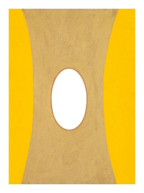 Ariolica, 1961
Oil-based enamel on canvas
20 1/2 x 16 1/2 inches