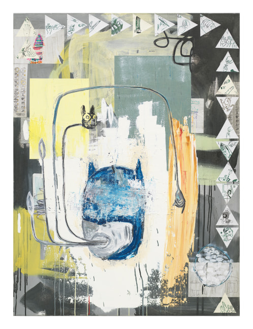 Language of Identity, 2024

Oil, acrylic and collage

48 x 36 in.