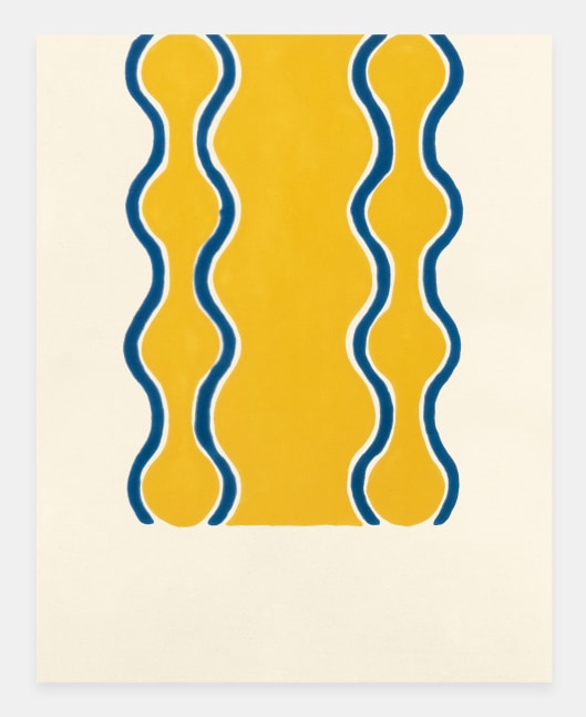 Paul Feeley,&amp;nbsp;Untitled, 1963, Oil-based enamel on canvas, 60 x 48 inches