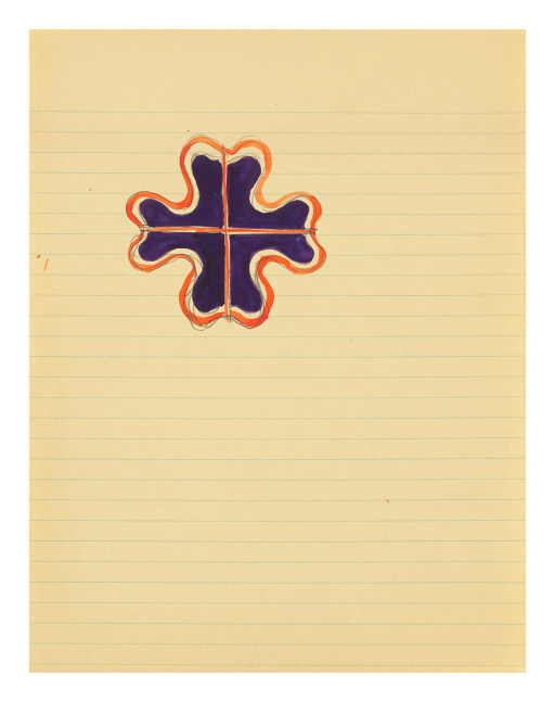 Untitled (Sketchbook Drawing), 1965
Watercolor on paper
8 1/2 x 11 in.
