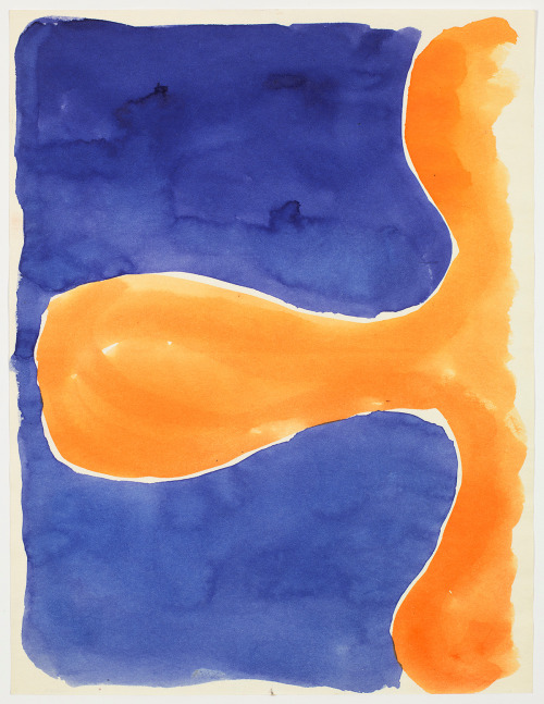 Paul Feeley
Untitled, 1958
Watercolor on paper
11 x 8 1/2 inches