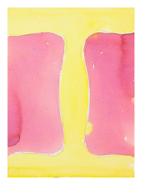 Paul Feeley
Untitled, 1958&amp;ndash;1959
Watercolor and graphite on paper
12 x 9 inches