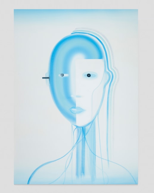 Wanda&amp;nbsp;Koop
Heartbeat Bot (Bleu), 2020
acrylic on canvas
84 x 60 in
WK258
