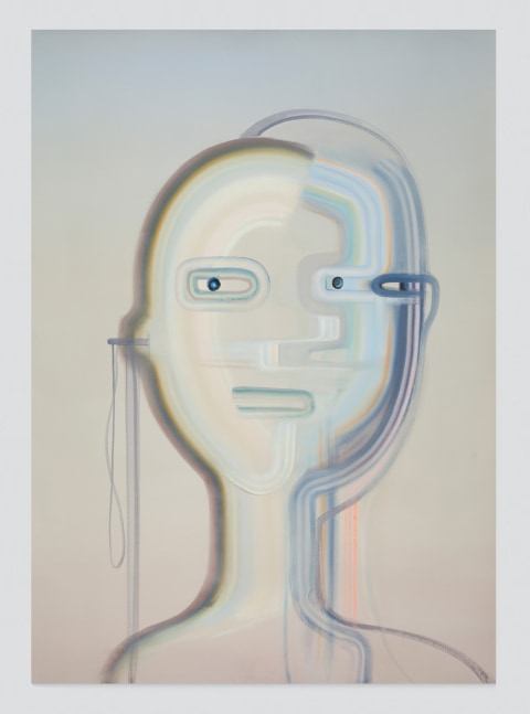 Wanda&amp;nbsp;Koop
Heartbeat Bot (Taupe), 2020
acrylic on canvas
84 x 60 in
WK256