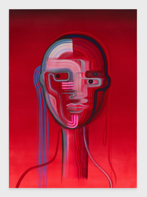 Wanda&amp;nbsp;Koop
Heartbeat Bot (Rouge), 2020
acrylic on canvas
84 x 60 in
WK257