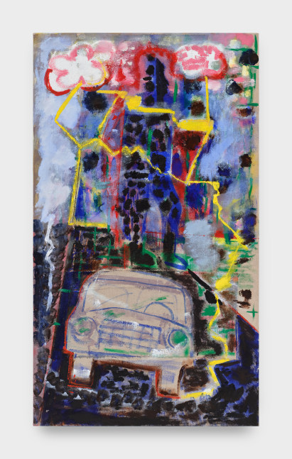 Anna Rosen

Pasadena, Lightning, 2025

oil on linen

42 x 24 in (106.7 x 61 cm)