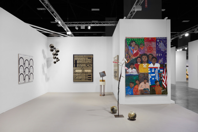 Installation view of Tina Kim Gallery, Art Basel Miami Beach | Booth B14&amp;nbsp;(1&amp;ndash;3 December 2022). Courtesy of the artists and Tina Kim Gallery. Photo by&amp;nbsp;Sebastiano Pellion di Persano.
