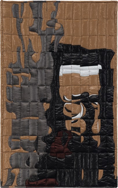 Anne Libby (b. 1987)
Spilt Tint, 2022
Satin, batting
44 x 28 inches
111.8 x 71.1 cm