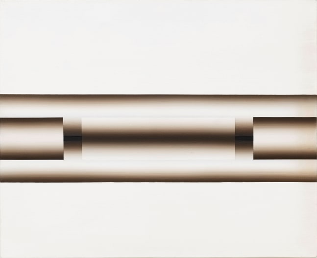 Lee Seung Jio (1941-1990) Nucleus 89-41, 1989 Oil on canvas 20.87 x 24.8 inches 53 x 63 cm