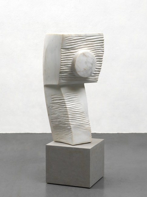 Minoru Niizuma (1930&amp;ndash;1998)

Stormy Wind, c.1970s

Italian Statuario white marble

39 1/2 x 19 x 14 1/2 inches

100.3 x 48.3 x 36.8 cm