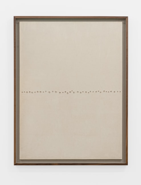 Kwon Young-Woo (1926 - 2013)
Untitled, c. 1980s
Korean paper
63 3/4 x 51 3/16 inches
162 x 130 cm
Framed dimensions:
65 x 53 x 3 inches
165 x 134.62 x 7.62 cm