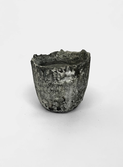 Tania Perez Cordova, Iron Rain, 2020 Marble, contact lenses with personalized prescription 11 × 11 × 10 3/5 in 28 × 28 × 27 cm, Tina Kim Gallery