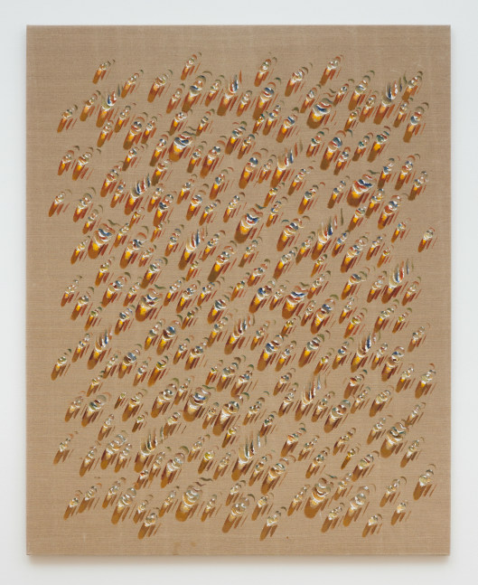 Kim Tschang-Yeul (1929-2021)
Waterdrops, 1988
Oil and acrylic on canvas
63 7/8 x 51 1/4 in
162 x 130 cm