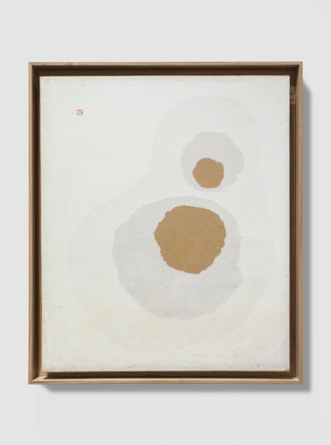 Kwon Young-Woo (1926 - 2013)

Untitled, c. 1970s

Korean paper on panel

28 1/8 x 23 5/8 inches

71.5 x 60 cm

Framed: 30 x 25 1/2 inches

77 x 65 cm