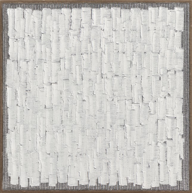 Ha Chong-Hyun (b. 1935) Conjunction 21-06, 2021 Oil on hemp cloth 47.24 x 47.24 inches 120 x 120 cm