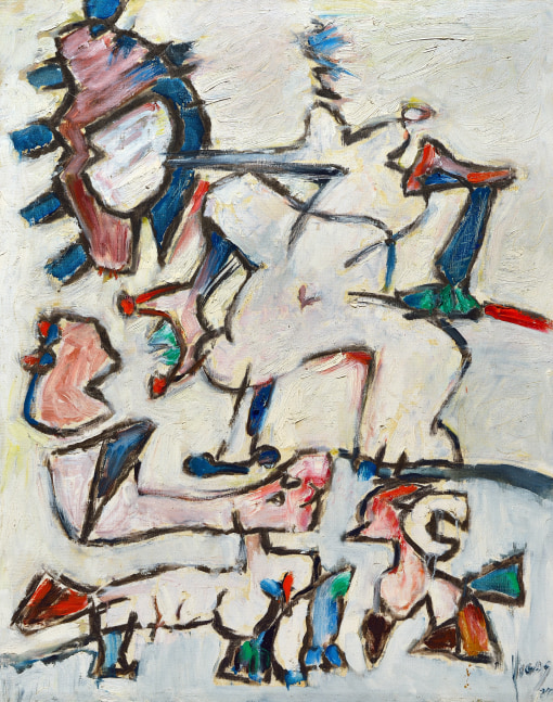 Oswaldo Vigas

De mon adolescence I (Tentaciones), 1994

&amp;Oacute;leo sobre lienzo

100 x 80 cm

39 5/16 x 31 7/16 in

&amp;Uacute;nico