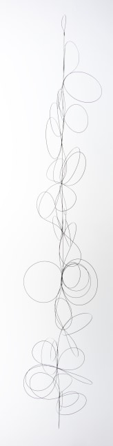 Magdalena Fern&amp;aacute;ndez

4e023, 2023

2mm steel wire

195 x 40 x 40 cm

76 49/64 x 15 3/4 x 15 3/4 in

Unique