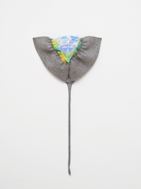 Mercedes Azpilicueta

On the Dignity of Codpieces [4], 2021

Series of sculptures made from leftover fabrics (wool felt, Merino wool, cotton, viscose, metallic yarn, holographic vinyl, cord)

Various dimensions