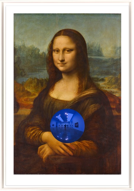 Gazing Ball (da Vinci Mona Lisa), 2016
Archival pigment print on Innova rag paper, glass
40 11/16 x 27 3/4 inches
Edition of 40

SOLD