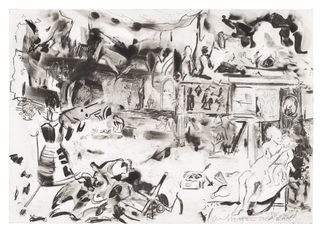 Cecily Brown, The Five Senses (Touch), 2023