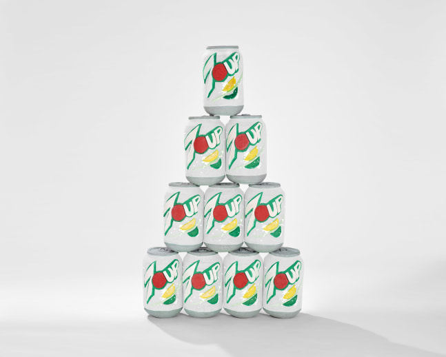 Tschabalala Self, 7-Up Stack, 2024