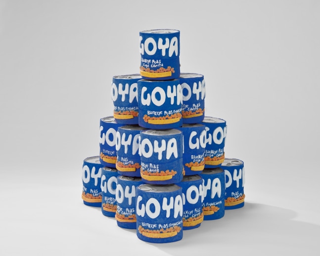 Tschabalala Self, Goya Pyramid, 2024