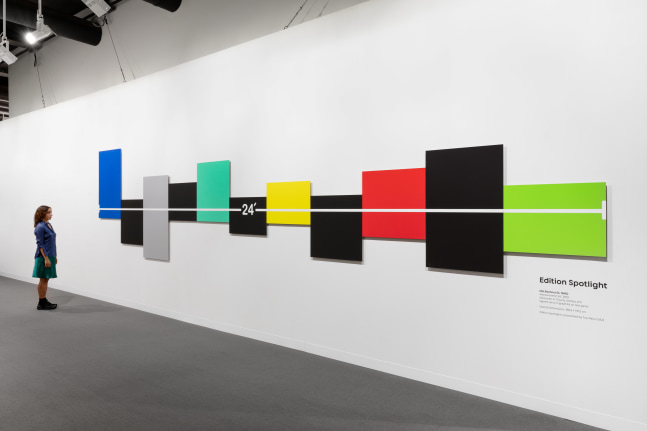 Measurement: 24&amp;#39;,&amp;nbsp;2019 - Installation view from Art Basel 2022
Silkscreen in 11 parts
67&amp;nbsp;x 288 inches
Edition of 3