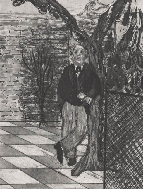 Peter Doig, Pissarro #1 (at Derek's), 2025