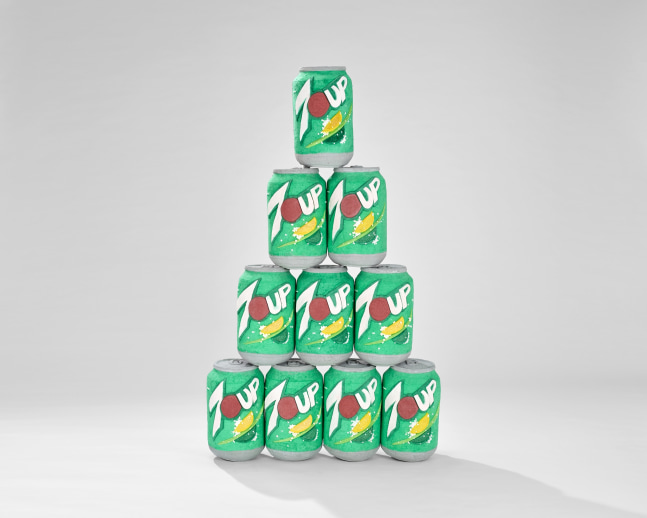 Tschabalala Self, 7-Up Stack, 2024