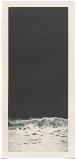 Hurricane Scroll I

​Archival Pigment Print on Handmade Paper 41 x 23&amp;quot; (frame) 2001