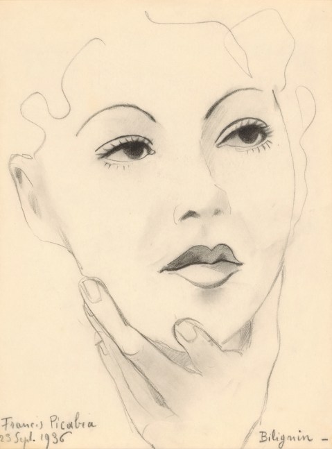 Francis Picabia

&amp;ldquo;T&amp;ecirc;te de femme&amp;rdquo;, 1936

Pencil on paper

10 3/4 x 8 inches

27 x 21 cm

PIZ 138
$185,000